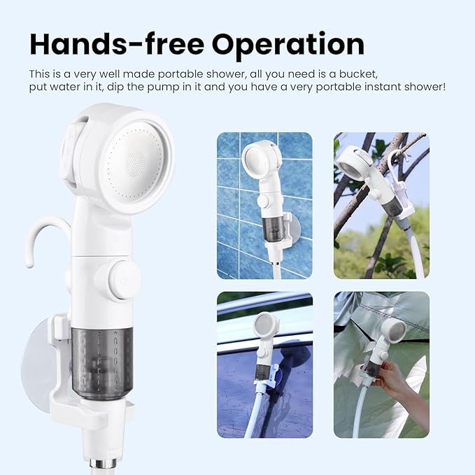 FlowX™ 2026 — Portable Shower 🚿